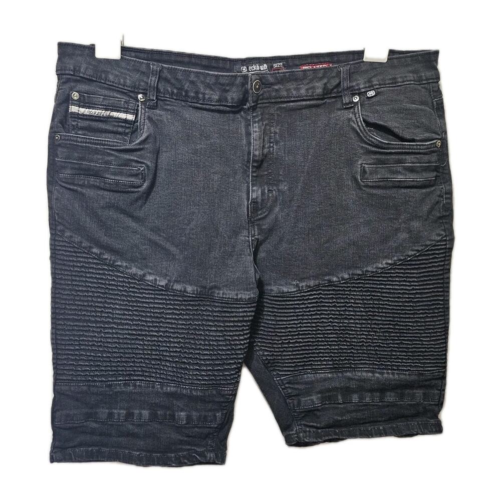Ecko Unltd Men's Relaxed Fit Denim Shorts
